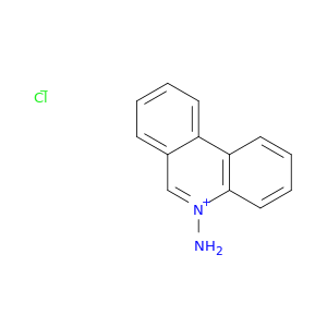 Phenanthridinium, 5-amino-, chloride