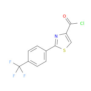 4-Thiazolecarbonylchloride, 2-[4-(trifluoromethyl)phenyl]-