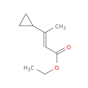 2-Butenoic acid, 3-cyclopropyl-, ethyl ester, (E)-