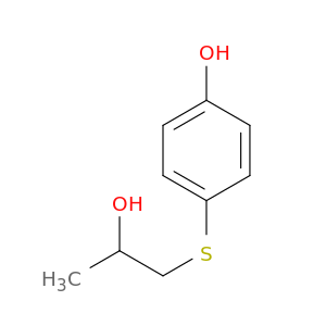 Phenol, 4-[(2-hydroxypropyl)thio]-