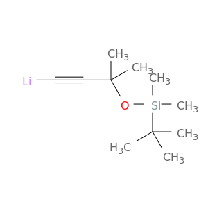 Lithium, [3-[[(1,1-dimethylethyl)dimethylsilyl]oxy]-3-methyl-1-butynyl]-