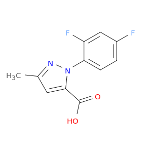 1-(2,4-Difluorophenyl)-3-methyl-1H-pyrazole-5-carboxylic acid