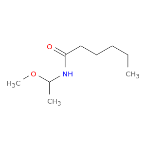 Hexanamide, N-(1-methoxyethyl)-