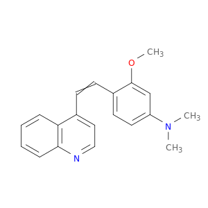 Benzenamine,3-methoxy-N,N-dimethyl-4-[2-(4-quinolinyl)ethenyl]-