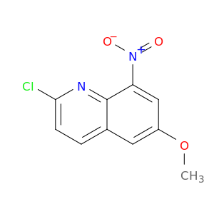 2-chloro-6-methoxy-8-nitro-quinoline