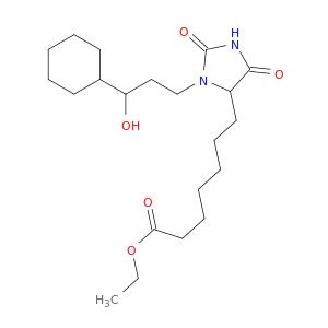 乙基(3-环己基-3-羟丙基)-2,5-二氧基-4-咪唑烷氨基甲酸盐