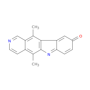 9H-Pyrido[4,3-b]carbazol-9-one, 5,11-dimethyl-