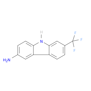 9H-Carbazol-3-amine, 7-(trifluoromethyl)-
