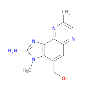3H-Imidazo[4,5-f]quinoxaline-4-methanol,2-amino-3,8-dimethyl-