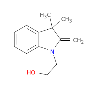 1H-Indole-1-ethanol, 2,3-dihydro-3,3-dimethyl-2-methylene-