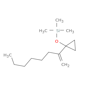 Silane, trimethyl[[1-(1-methyleneheptyl)cyclopropyl]oxy]-