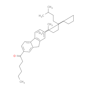 1-Hexanone, 1-[7-[8-methyl-5-(3-methylbutyl)nonyl]-9H-fluoren-2-yl]-