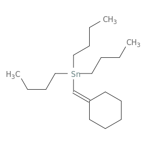 Stannane, tributyl(cyclohexylidenemethyl)-