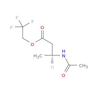 Butanoic acid, 3-(acetylamino)-, 2,2,2-trifluoroethyl ester, (3S)-