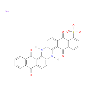 5,6,9,14,15,18-六氢-5,9,14,18-四氧化二蒽并[1.2.-1'.2']哒嗪磺酸钠