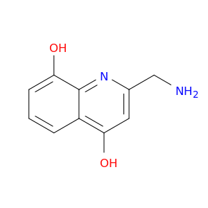 4,8-Quinolinediol, 2-(aminomethyl)-