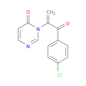 4(3H)-Pyrimidinone,3-[1-(4-chlorobenzoyl)ethenyl]-