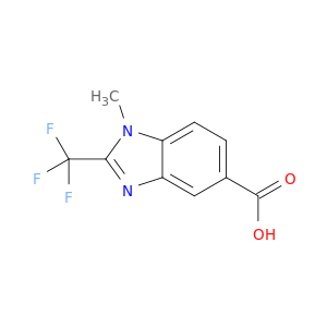 1-Methyl-2-(trifluoromethyl)-1H-benzo[d]imidazole-5-carboxylic acid