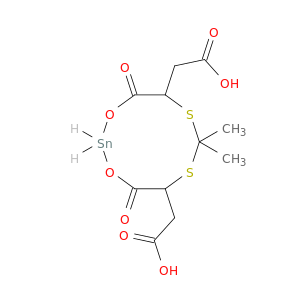 1,3,6,8,2-Dioxadithiastannecane-5,9-diaceticacid, 7,7-dimethyl-4,10-dioxo-