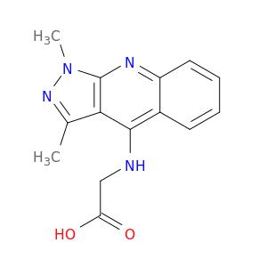 Glycine, N-(1,3-dimethyl-1H-pyrazolo[3,4-b]quinolin-4-yl)-