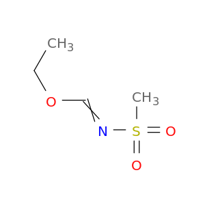 Methanimidic acid, N-(methylsulfonyl)-, ethyl ester