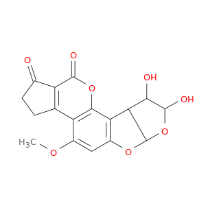 Cyclopenta[C]Furo[3',2'：4,5]Furo[2,3-H][1]苯吡喃-1,11-二酮,2,3,6a,8,9a-hexahydro-8,9-二羟基-4-甲氧基-用碳-14标记,[6A-(6aα,8β,9α,9aα)]-