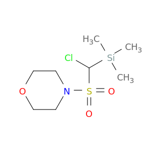 Morpholine, 4-[[chloro(trimethylsilyl)methyl]sulfonyl]-