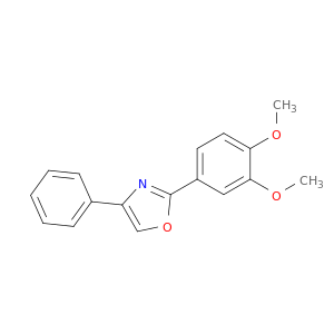 Oxazole, 2-(3,4-dimethoxyphenyl)-4-phenyl-