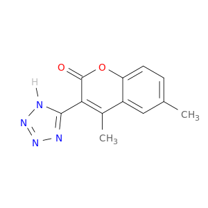 4,6-DIMETHYL-3-(1H-TETRAZOL-5-YL)COUMARIN