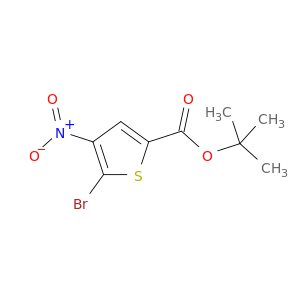 2-Thiophenecarboxylic acid, 5-bromo-4-nitro-, 1,1-dimethylethyl ester