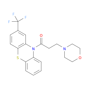 10-(3-(4-MORPHOLINYL)-1-OXOPROPYL)-2-(TRIFLUOROMETHYL)-10H-PHENOTHIAZINE