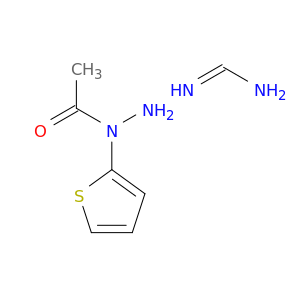 1-ACETYLHYDRAZINYLTHIOPHENE FORMAMIDINE