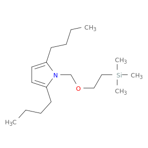 1H-Pyrrole, 2,5-dibutyl-1-[[2-(trimethylsilyl)ethoxy]methyl]-