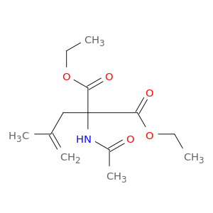 Propanedioic acid, (acetylamino)(2-methyl-2-propenyl)-, diethyl ester