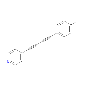 Pyridine, 4-[4-(4-iodophenyl)-1,3-butadiynyl]-