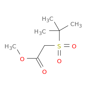 methyl 2-(2-methylpropane-2-sulfonyl)acetate