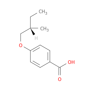 Benzoic acid, 4-[(2S)-2-methylbutoxy]-