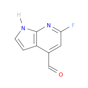 6-氟-1H-吡咯罗[2,3-B]吡啶-4-羧醛
