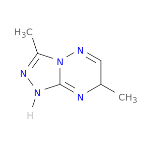 1,2,4-Triazolo[4,3-b][1,2,4]triazine, 1,7-dihydro-3,7-dimethyl-
