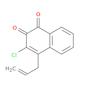 1,2-Naphthalenedione, 3-chloro-4-(2-propenyl)-