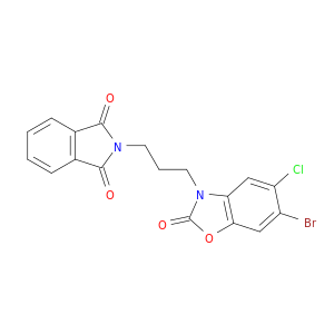 2-[3-(6-bromo-5-chloro-2-oxo-1,3-benzoxazol-3(2h)-yl)propyl]-1h-isoindole-1,3(2h)-dione
