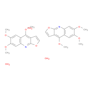 Furo[2,3-b]quinoline, 4,6,7-trimethoxy-, hydrate (2:3)