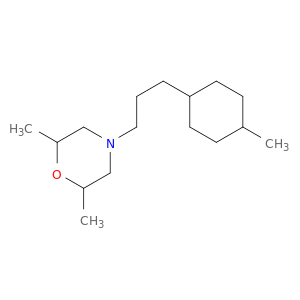 Morpholine, 2,6-dimethyl-4-[3-(4-methylcyclohexyl)propyl]-