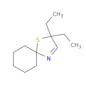 1-Thia-4-azaspiro[4.5]dec-3-ene, 2,2-diethyl-