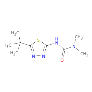 Urea, N'-[5-(1,1-dimethylethyl)-1,3,4-thiadiazol-2-yl]-N,N-dimethyl-