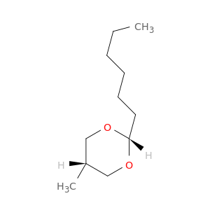 1,3-Dioxane,2-hexyl-5-methyl-, cis-