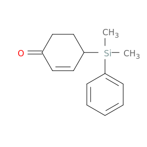 2-Cyclohexen-1-one, 4-(dimethylphenylsilyl)-