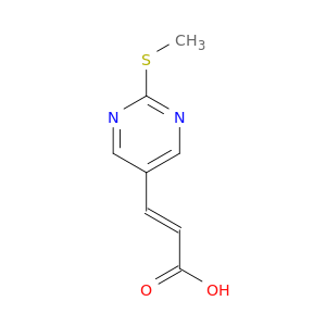 (E)-3-(2-(Methylthio)pyrimidin-5-yl)acrylic acid