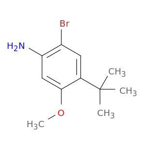 2-溴-4-(叔丁基)-5-甲氧基苯胺