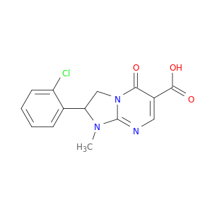 Imidazo[1,2-a]pyrimidine-6-carboxylicacid, 2-(2-chlorophenyl)-1,2,3,5-tetrahydro-1-methyl-5-oxo-